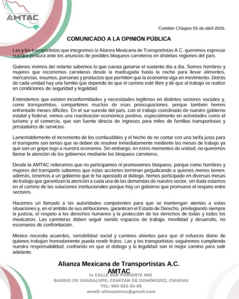 mexico truckers strike roadblocks logistics 2026 (4)